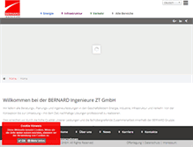 Tablet Screenshot of bernard-ing.com